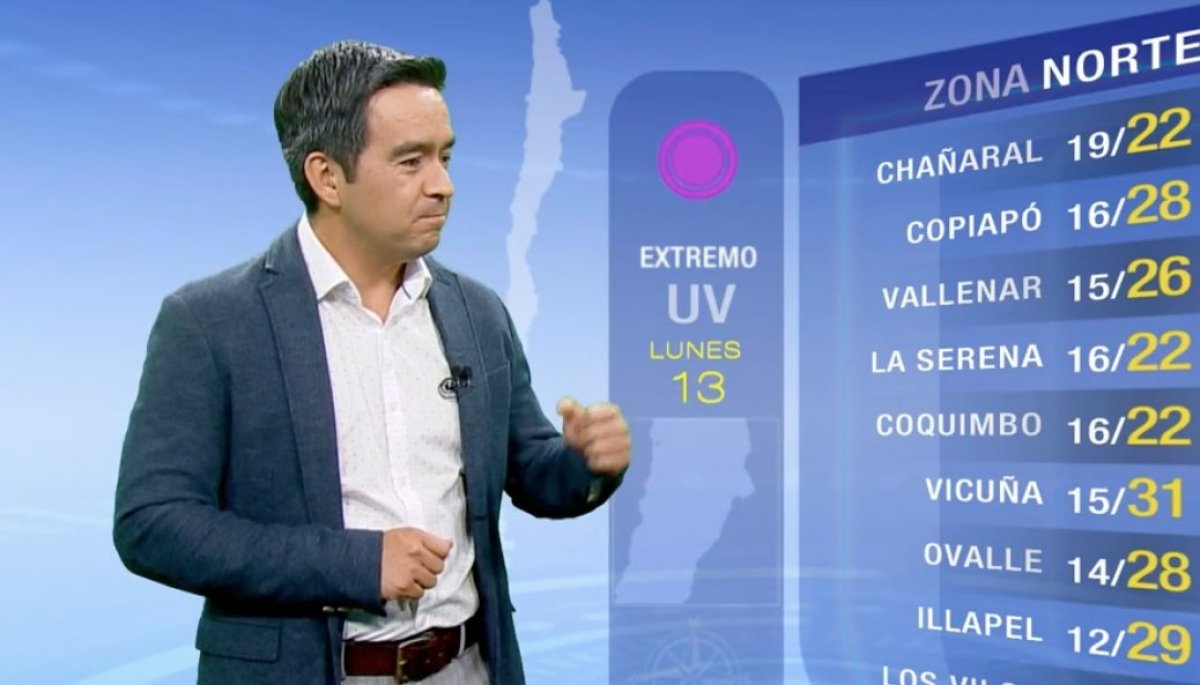 Pronóstico del tiempo Lunes 13 de febrero TV Tiempo