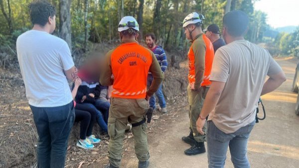 Encuentran a joven de 14 años extraviada en bosque de Coelemu
