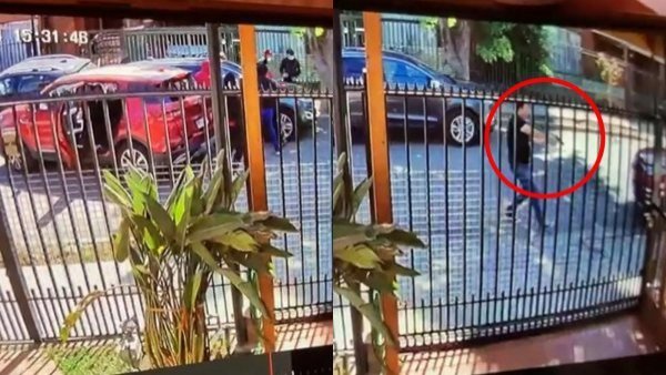 A balazos: carabinero de civil frustra portonazo y captura a dos delincuentes en Maipú
