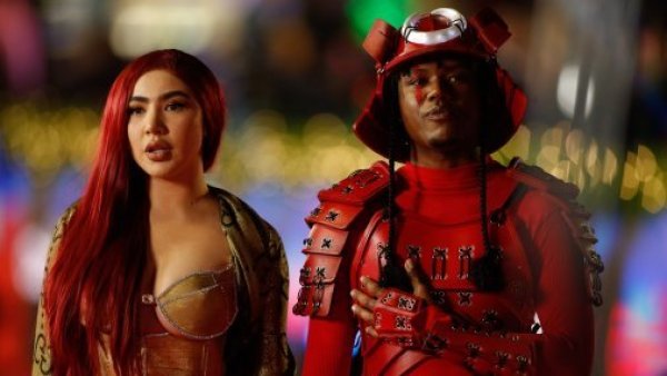 ¡El imperdible look de Polimá Westcoast en la "Noche Cero"!