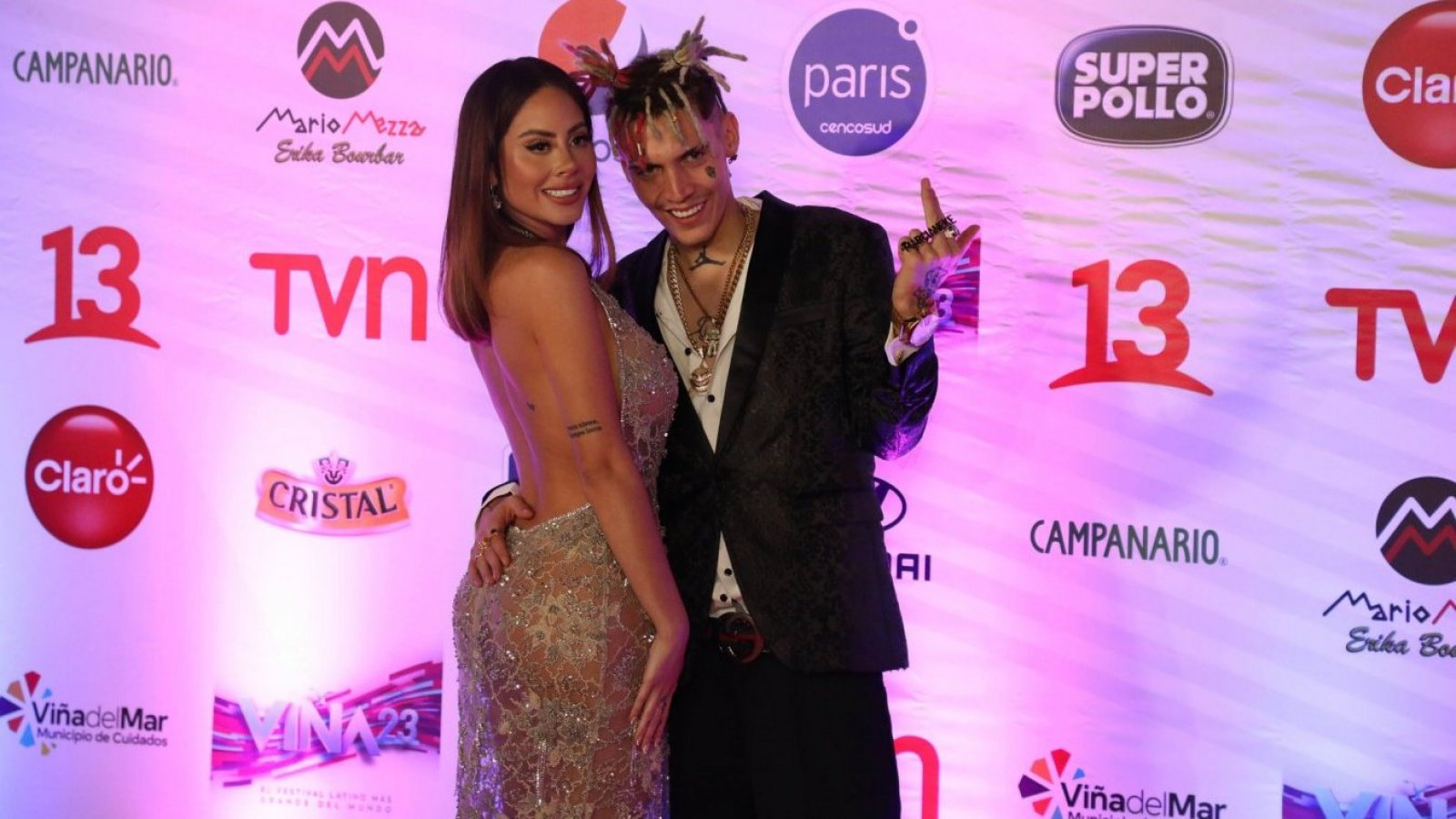 Eduardo Fuentes se puso a prueba y junto a Marcianeke bailaron en la Gala de Viña
