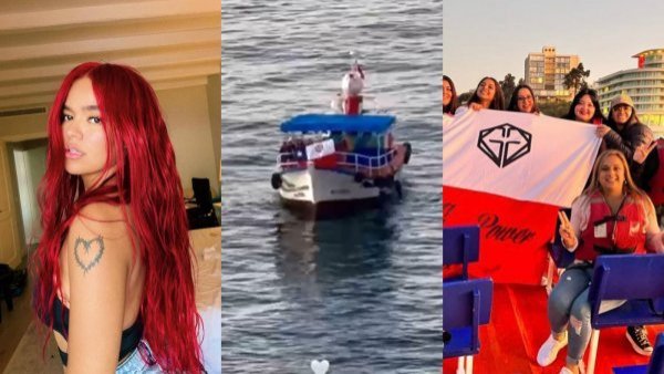 "¡Qué gesto tan increíble!": Fanáticos llegaron en bote hasta el hotel para ver a Karol G
