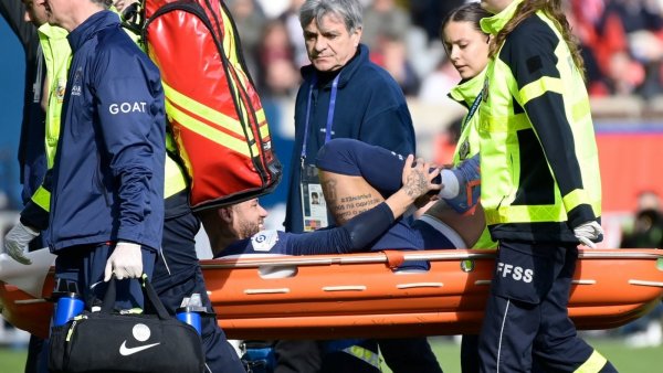Preocupación en el PSG por fuerte lesión de Neymar

