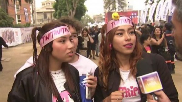 "¡A correr!": locura total por Tini en la Quinta

