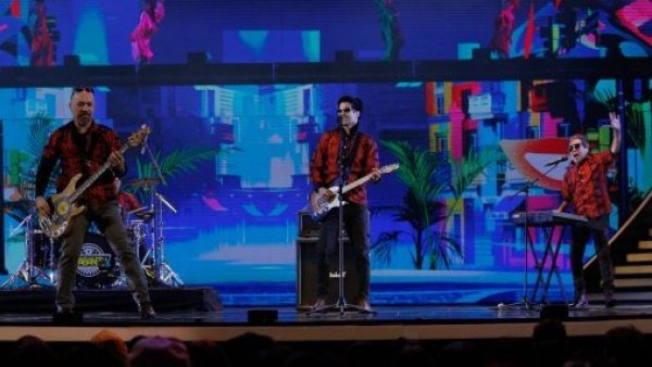 "Los Rabanes": representantes de Panamá hacen bailar a la Quinta Vergara en la competencia folclórica
