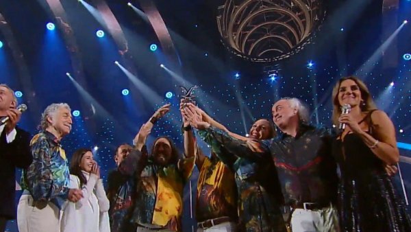 ¡Emocionante! Los Jaivas se llevaron la Gaviota de Platino

