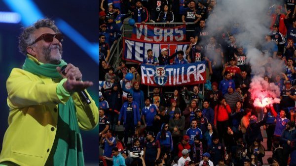 El "vínculo" de Fito Páez con la barra de Universidad de Chile
