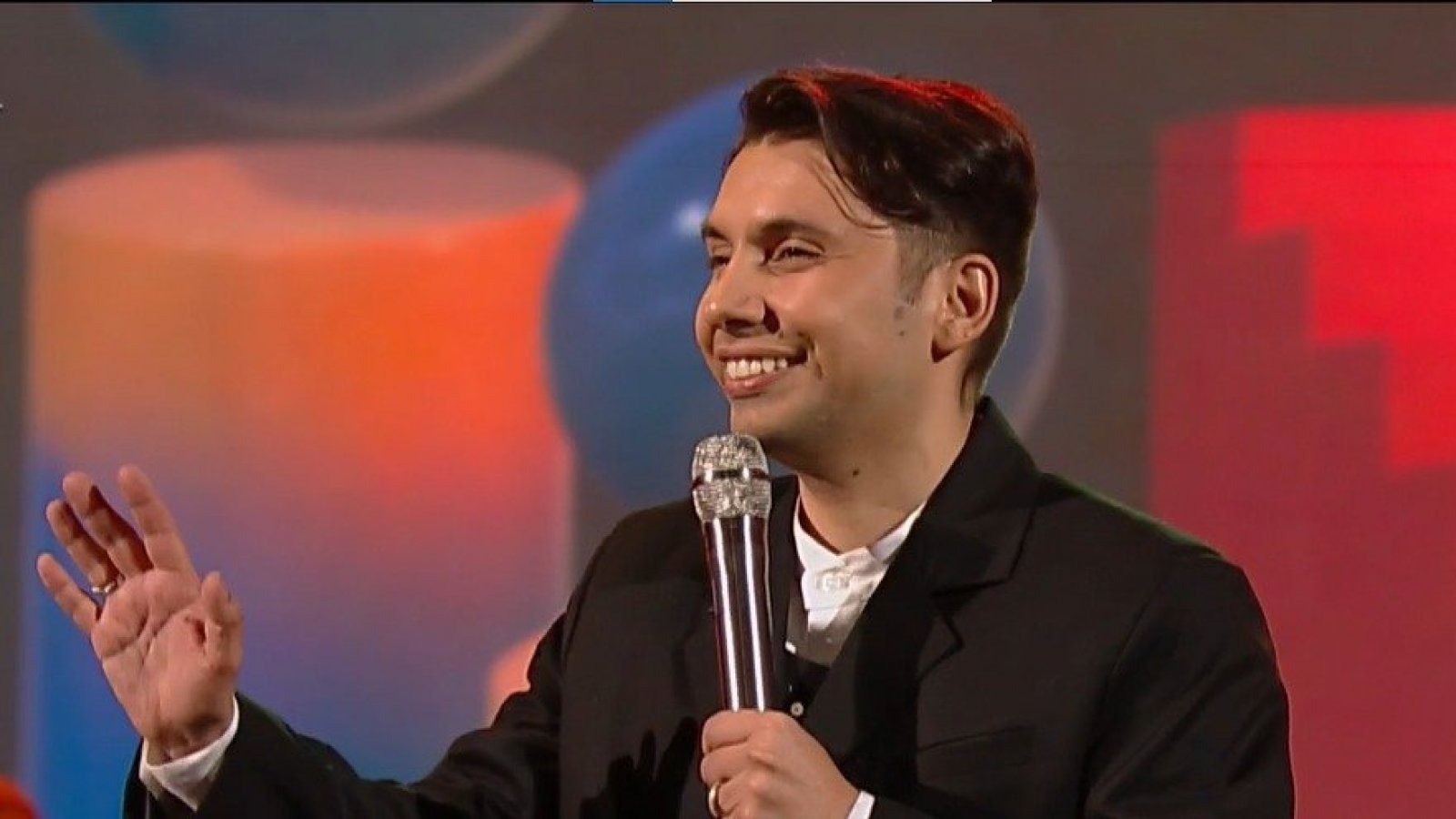 Viña 2023: el susto de Fabrizio Copano tras la presentación de Christina Aguilera
