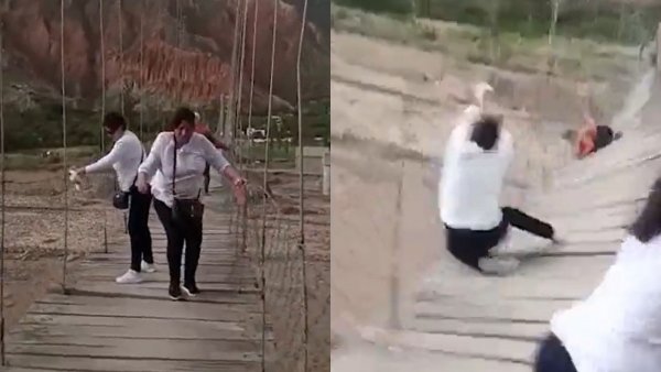 10 costillas rotas: chilena está en riesgo vital tras caer de puente colgante en Bolivia
