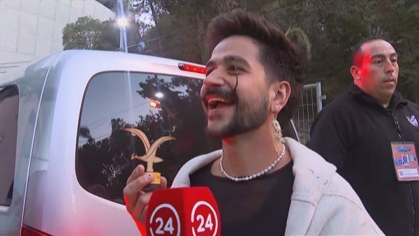 "La más linda": Camilo recibe la primera Gaviota en su llegada a la Quinta Vergara
