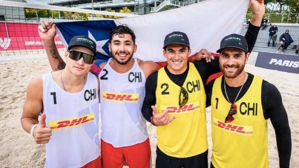 ¡Obtienen el oro! Primos Grimalt triunfan en el Sudamericano de Voleibol Playa
