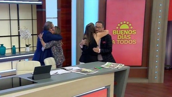"Muchachos, vamos con todo": Jorge Hevia y Margot Kahl acompañaron el inicio del "Buenos Días a Todos" junto a Eduardo y María Luisa
