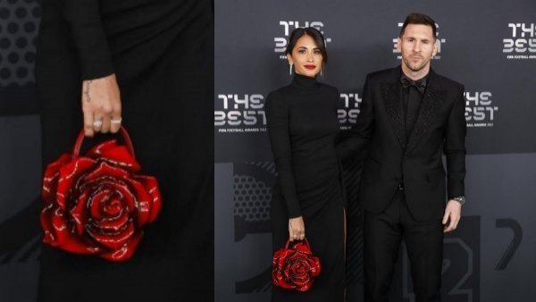 El "desorbitado" precio del bolso que lució Antonela Roccuzzo en los premios The Best
