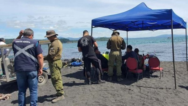 Hallan cuerpo en Lago Villarrica: correspondería a profesor extraviado hace una semana
