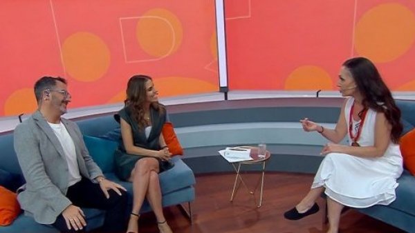 ¡De primer nivel y con todo el poder femenino! Juanita Parra visitó el "Buenos Días a Todos"

