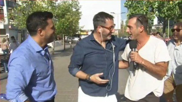¡El reencuentro de Álvaro García con el "Buenos Días a Todos"!
