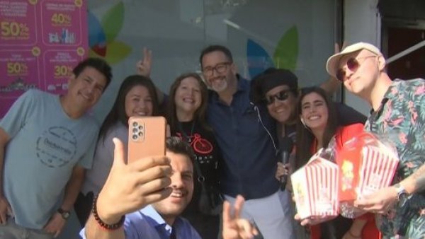 Con selfies, conversando y escuchando: El "Buenos Días a Todos" se tomó las calles este viernes
