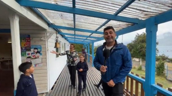 "La ventana de Chile" y un gran homenaje a la escuela rural de Pucheguín
