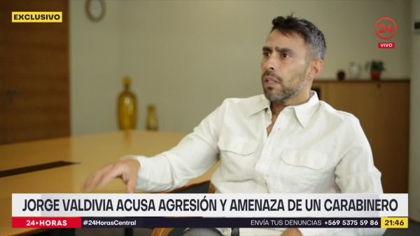 Jorge Valdivia cuenta los detalles de su detención

