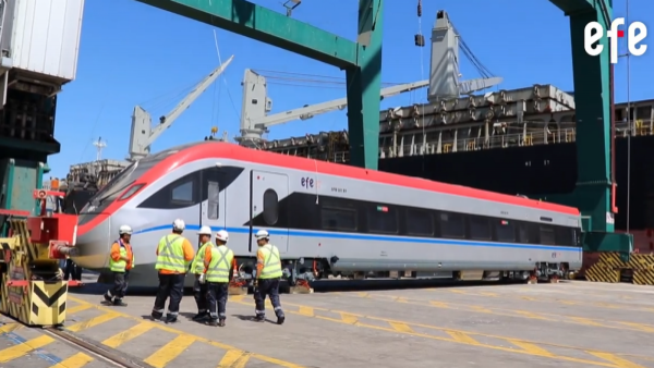 De China a Chile: llegan los trenes más rápidos de Sudamérica
