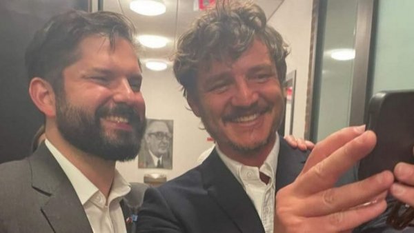 Presidente Boric y su vínculo con Pedro Pascal: "Le pegué un saludito" por los Oscar
