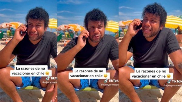 Comediante venezolano analizó las playas chilenas y se hizo viral: "Parecen jardin infantil"
