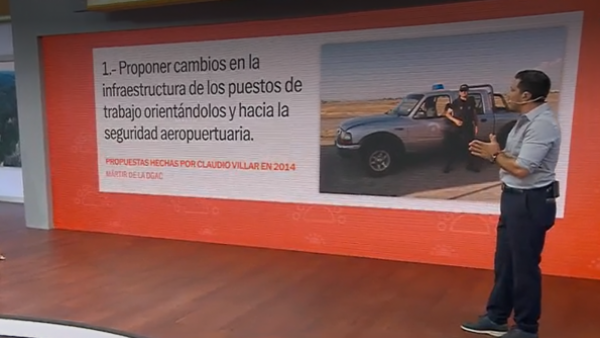 "No somos de cartón, somos personas": Funcionario de la DGAC cuestionó la seguridad del aeropuerto antes del asalto
