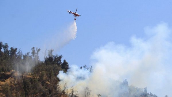 Declaran Alerta Temprana Preventiva en la región Metropolitana por amenaza de incendio forestal
