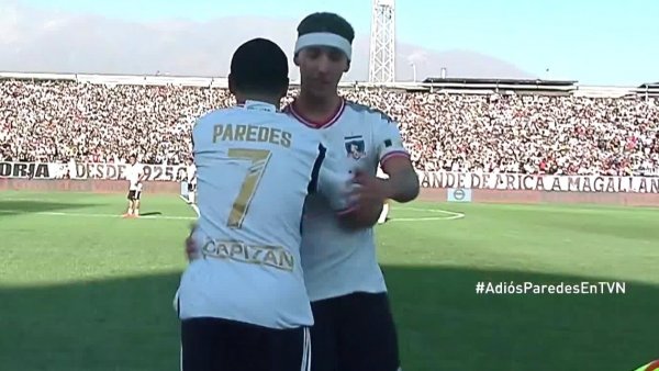 El mensaje de Pailita tras jugar en despedida de Paredes: "Es un sueño estar aquí"
