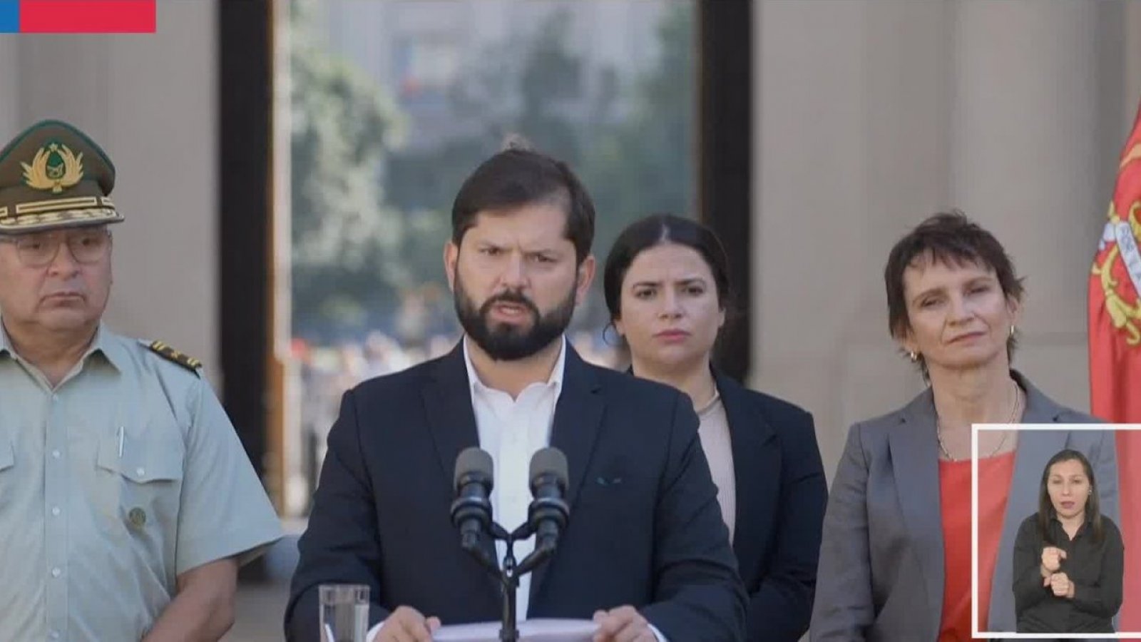 Presidente Boric: "Son los delincuentes los que tienen que sentir miedo"
