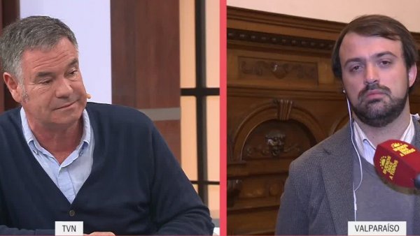 Senador Ossandón y alcalde Sharp debaten sobre la delincuencia
