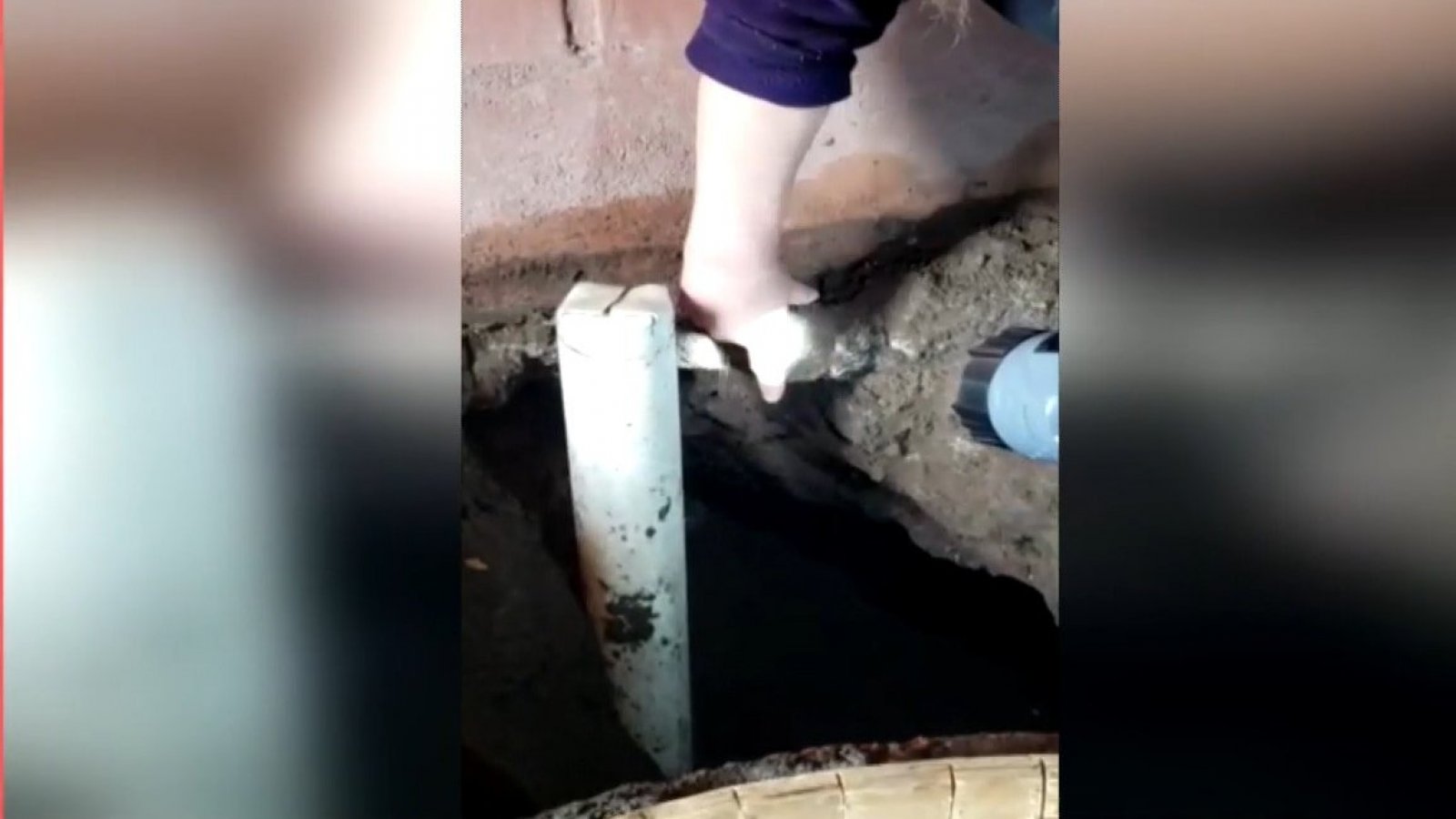 ¡Viven con un socavón! El drama de vecinos de La Florida que incluso no pueden usar el baño de sus casas
