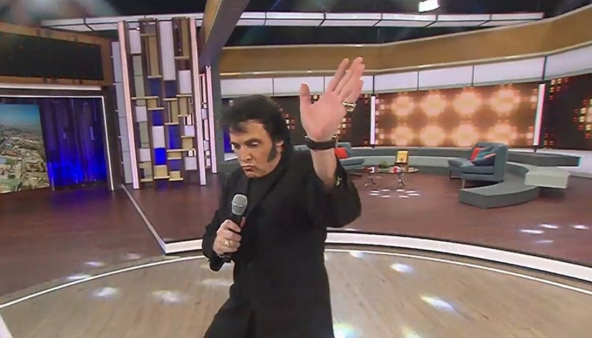 Shawn Klush, el gran tributo a Elvis Presley TVN