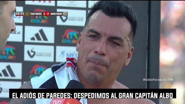 Esteban Paredes uno de los máximos goleadores del fútbol chileno
