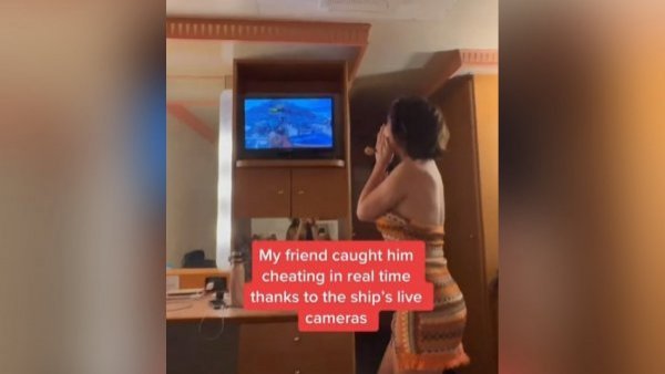 Joven descubrió infidelidad de su novio en cámaras de crucero donde viajaban
