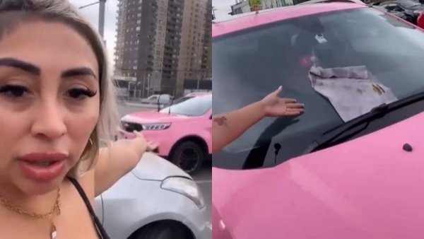 "Me tiene que preguntar": la incómoda situación que vivió Naya Fácil en estacionamiento
