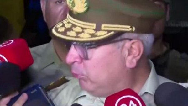 General director por sujeto que baleó a carabinero: “Lo vamos a encontrar y caerá sobre él todo el peso de la ley”

