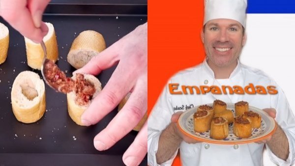 "Crimen de odio": tiktoker chilena impactada con receta viral de empanadas
