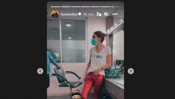 ¡Vino al matinal y se tuvo que devolver! Mejórate pronto María Luisa
