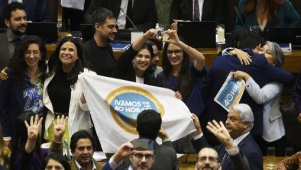 Será ley en Chile: Cámara aprueba proyecto de 40 horas
