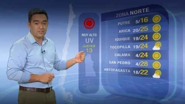Pronóstico del tiempo: jueves 13 de abril
