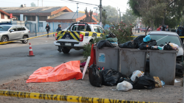 Cabeza humana es hallada fuera de departamentos en Maipú
