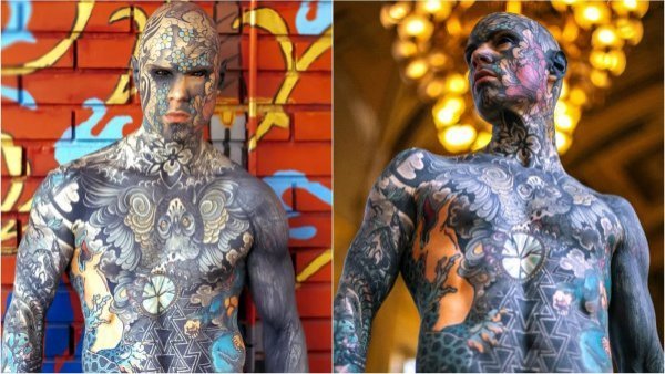 Profesor se saca los pezones para tatuarse más: "A los niños no le importan los tatuajes"
