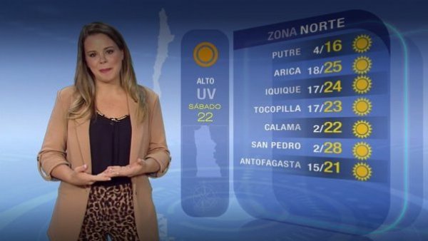 Pronóstico del tiempo: sábado 22 | TV Tiempo
