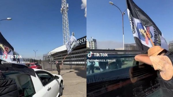 Hinchas de Colo Colo ingresan a Estado Monumental con cortejo fúnebre: fallecido era hincha
