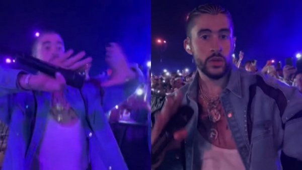 Coachella: Bad Bunny pidió darle espacio a mujer embarazada en concierto
