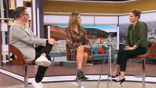 ¡Qué gusto verte! Julia Vial visitó el "Buenos Días a Todos"
