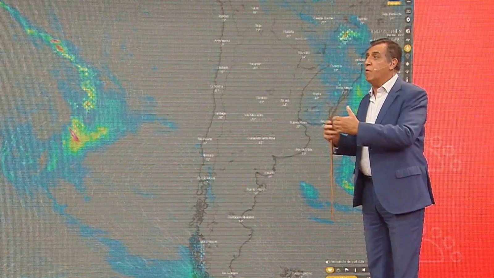 ¡Se vienen las lluvias en la zona central!
