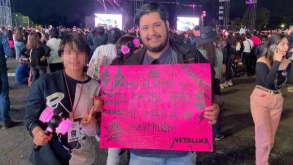 "Regalo de cumpleaños adelantado": metalero llevó a su hermana a concierto de Blackpink
