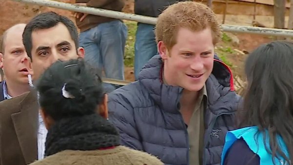 El príncipe Harry visita Chile
